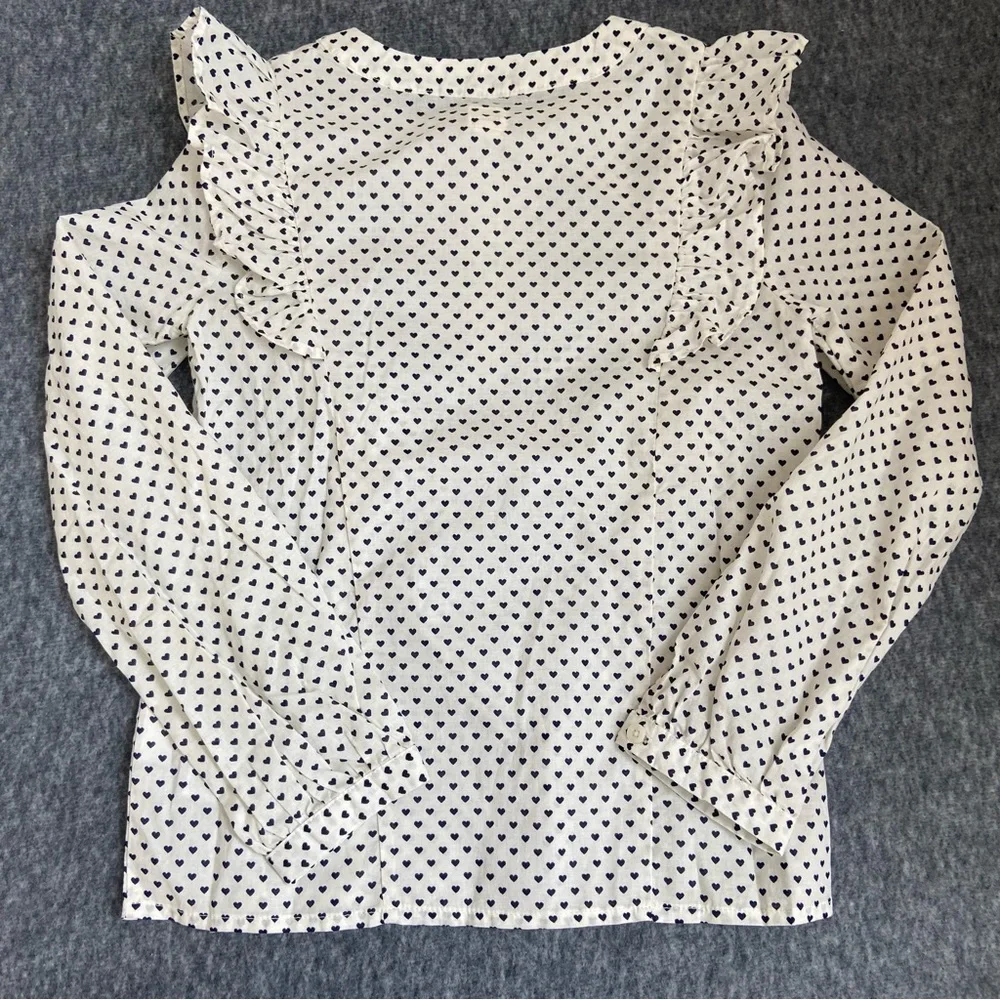 GAP Kid's girl's Elegant Polka Dot Blouse Size M(8)